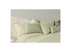 Dekbedovertrek 260x220/240cm - tetra katoen - lichtgroen