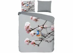 Dekbedovertrek Yule 240x220cm - microvezel - grijs