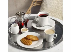 Dessertbord Retro Ø16,5cm - porselein - ivoor