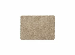 Deurmat Absorb 65x100cm - katoen - beige & bruin