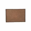 Deurmat Eco-clean 39x58cm - polyamide - bruin