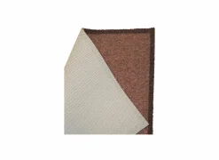 Deurmat Eco-clean 39x58cm - polyamide - bruin