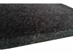 Deurmat Eco-clean 50x120cm - polyamide - zwart