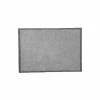 Deurmat Eco-clean 39x58cm - polyamide - lichtgrijs