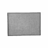Deurmat Eco-clean 67x90cm - polyamide - lichtgrijs