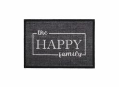 Deurmat Mondial The happy family 40x60cm - polyamide - multicolor