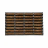 Deurmat Mudbuster 45x75cm - kokos - naturel & zwart