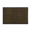 Deurmat Twister 60x80cm - polyamide - bruin