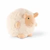 Deurstopper Schaap 20x17cm - polyester - wit