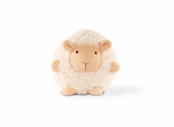 Deurstopper Schaap 20x17cm - polyester - wit