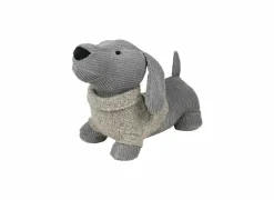 Deurstopper Teckel taupe