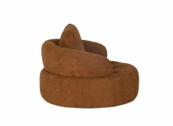 Draaifauteuil Lepanto stof - sunglow orange