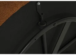 Draaifauteuil Lepanto stof - sunglow orange