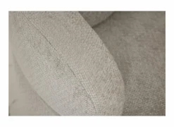 Draaifauteuil Noto Ø94x80cm - stof - beige