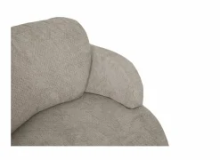 Draaifauteuil Noto Ø94x80cm - stof - beige