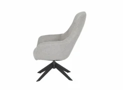Draaifauteuil Oceano 72x80x98cm - stof greige