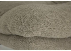 Draaifauteuil Pole Pole 82x92x100cm - stof - beige