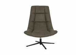 Draaifauteuil Slow 100x82x93cm - stof - groen