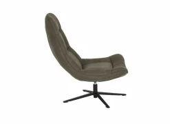 Draaifauteuil Slow 100x82x93cm - stof - groen