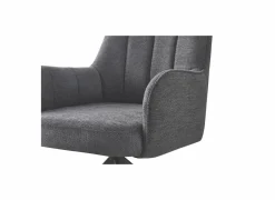 Draaistoel Bonzo 59x58x88cm - stof - antraciet