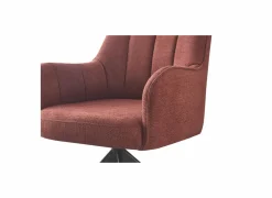 Draaistoel Bonzo 59x58x88cm - stof - rood