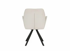 Draaistoel Hanna 68,5x62x90cm - stof - beige