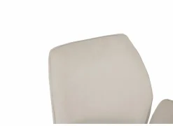 Draaistoel Hanna 68,5x62x90cm - stof - beige