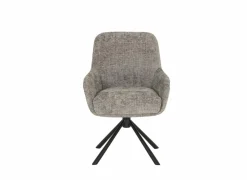 Draaistoel Jump 47x60x88cm - stof - grijs