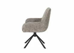 Draaistoel Jump 47x60x88cm - stof - grijs