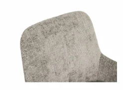 Draaistoel Jump 47x60x88cm - stof - lichtgrijs