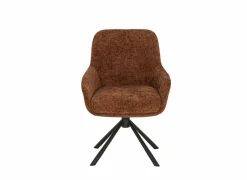 Draaistoel Jump 47x60x88cm - stof - oranje