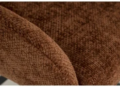 Draaistoel Jump 47x60x88cm - stof - oranje