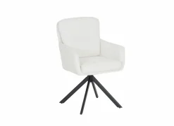 Draaistoel Kingsley 60x65x92,5cm - polyestervezel - beige