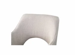 Draaistoel Mesa 55x48x84cm - stof - greige