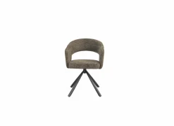 Draaistoel Robin 60x56x79,50cm - stof - groen