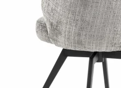 Draaistoel stof - grijs