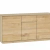 Dressoir Caviar 170cm - eik massief & decor - naturel