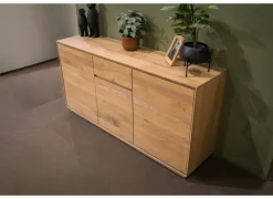 Dressoir Caviar 170cm - eik massief & decor - naturel
