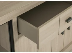 Dressoir 144cm - decor - natuurlijke olm