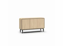 Dressoir 163cm - melamine - brushed sand oak nature