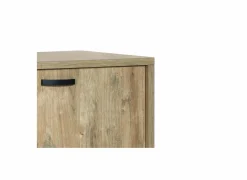 Dressoir Como 1 220cm - melamine - golden oak