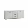 Dressoir Elvis 220cm - decor - white oak