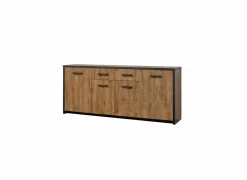 Dressoir Esther 210cm - decor - industriële eik