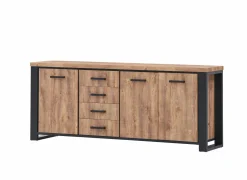 Dressoir Estrella 225cm - decor - industrial oak