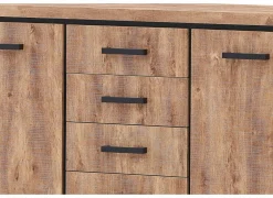 Dressoir Estrella 225cm - decor - industrial oak