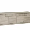 Dressoir Etna 250cm - decor - millenium eik & lichtgrijs