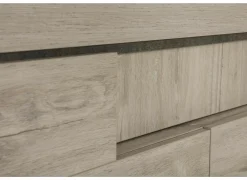 Dressoir Etna 250cm - decor - millenium eik & lichtgrijs