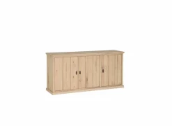 Dressoir Grimaldi 180cm - eik massief & decor - naturel