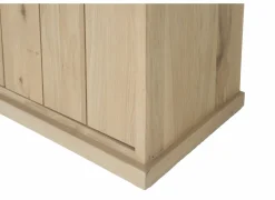 Dressoir Grimaldi 180cm - eik massief & decor - naturel