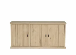 Dressoir Grimaldi 180cm - eik massief & decor - naturel